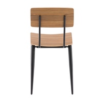 Fabrication pour la vente en gros de chaises en stratifié de style vintage pour restaurants, cafétérias, meubles de maison, sièges pour salle à manger