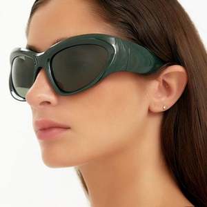 Gafas de Ciclismo de Moda 2023, Gafas de Sol Y2K para Hombre, Gafas de Sol Deportivas de Ojo de Gato Extra Grandes para Mujer - Product Image 2