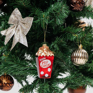 Seau à pop-corn <span class=keywords><strong>en</strong></span> <span class=keywords><strong>verre</strong></span> <span class=keywords><strong>soufflé</strong></span> à la main Ornement <span class=keywords><strong>de</strong></span> <span class=keywords><strong>Noël</strong></span>: Artisanat artisanal <span class=keywords><strong>en</strong></span> <span class=keywords><strong>verre</strong></span>, ajoutez un charme fantaisiste à votre arbre <span class=keywords><strong>de</strong></span> vacances - Product Image 4