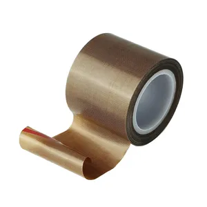 Ruban en fibre de verre PTFE à <span class=keywords><strong>prix</strong></span> avantageux et ruban adhésif en silicone résistant aux hautes températures pour machine de scellage - Product Image 6