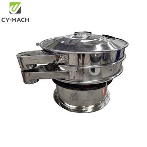 CY-MACH thép không gỉ 304 quế hành tây bột ROTARY rung sàng separator màn hình rung sifter máy cho gia vị - Product Image 5