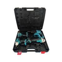 Kit de Herramientas Recargables de Suministro Estable: Taladro de Iones de Litio, Taladro de Impacto, Amoladora Angular, Martillo Eléctrico, Juego de Herramientas sin Escobillas
