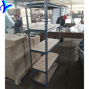 אור מתכת חובה ללא טרולי מדפים זווית מדף פלדה - Product Image 5