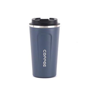 Stainless Steel Insulated Coffee Cup 304 Vacuum Travel Office Outdoor Car Use Pink Round Design - Product Image 3