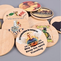 Pièce de décision en bois personnalisée PAFU, pièce à monnaie gravée sur mesure pour les couples, soirée romantique, restaurant, bar, mariage, jeu de fête
