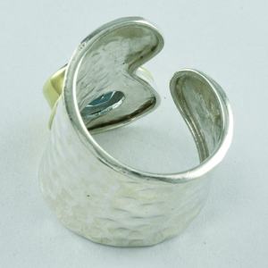 925แฮนด์เมดเงินสเตอร์ลิงประดับพลอยทับทิมอาเกตดีไซน์เป็นเอกลักษณ์ประดับขอบมุกประดับเพชรส่งตรงจากอินเดีย - Product Image 4