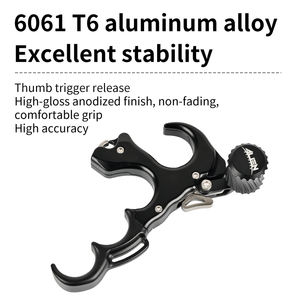 Starcn อุปกรณ์ช่วยปล่อยคันธนู3/4นิ้ว, อุปกรณ์ช่วยในการยิงธนูอะลูมิเนียมสำหรับ6061T6และเป้าล่าสัตว์ - Product Image 3