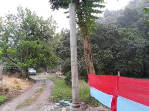 Reazone RZR 20 Cm/10 Inches ABS <b>Plastic</b> Roman Pillar Mold Stripes Decorative Column Mold Outdoor Building Decoration <b>Moulds</b> - Product Image 2