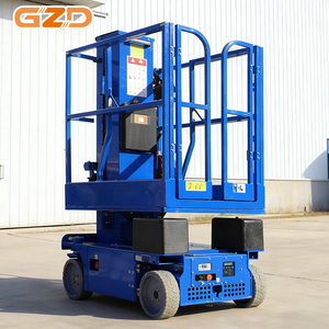 Plataforma Aérea Telescópica Eléctrica GZD, Motor <span class=keywords><strong>de</strong></span> 1.3kW, 1060kg, 6m <span class=keywords><strong>de</strong></span> Altura, Mesas Elevadoras para <span class=keywords><strong>Tareas</strong></span> <span class=keywords><strong>de</strong></span> Acceso <span class=keywords><strong>de</strong></span> Trabajadores - Product Image 1