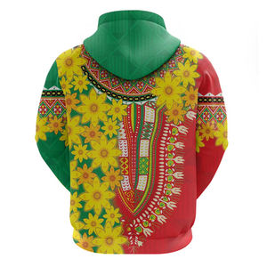 POD Afro etíope Año Nuevo Sudadera con capucha Enkutatash Adey <span class=keywords><strong>Abeba</strong></span> Flower Art Casual Basic Pullover Sudaderas 2025 Trajes de otoño - Product Image 2