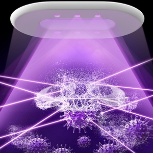 Nettoyeur dentaire ultrasonique UV avec réservoir en acier inoxydable de 600 ml, nettoyeur ultrasonique domestique pour aligneurs dentaires - Product Image 4