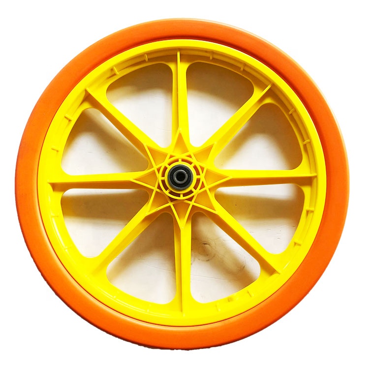 Roue De Remorque Vélo 20 Pouces - Caoutchouc Et Fer, Robuste, Facile à Installer - Pour Remplacement Remorque Enfant, Bagages