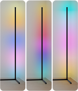 Daybetter Nordic Modern LED RGBIC Colorful Ambient <b>Light</b> Luxury Aluminum Body Minimalist Design for Bedroom Living Room - Product Image 5