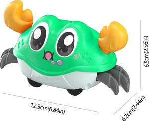 Jouets pour bébés en plastique interactifs à succès, jouet crabe rampant et marchant, temps sur le ventre, enfants de 3 ans, garçons et filles - Product Image 5