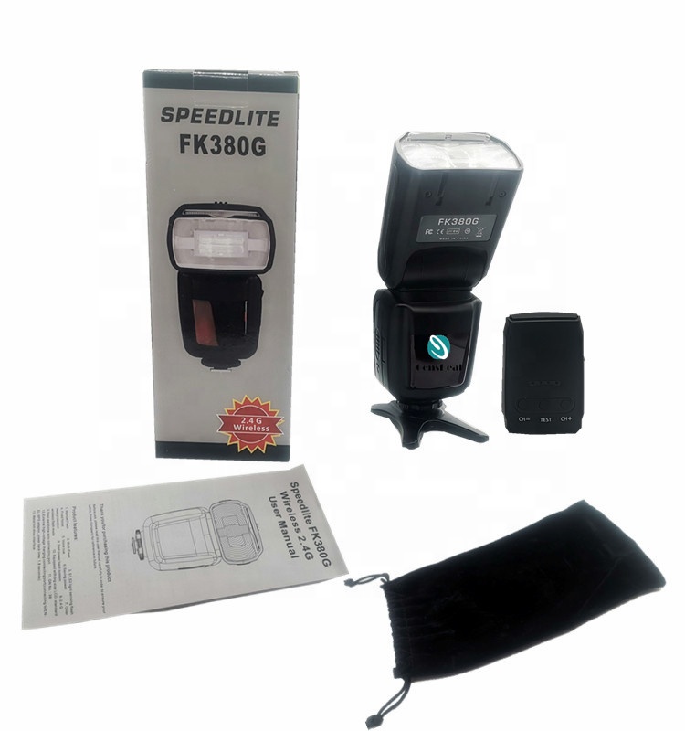 OEM Беспроводная вспышка для камеры Speedlite GN38 с триггером для цифровых зеркальных камер Canon