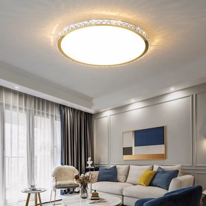 Plafonnier LED en cristal 2023 Élégant et moderne Luxe Luminaire de hall de 1 mètre avec corps de lampe en cuivre pour salon - Product Image 4