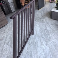 Balustrade Moderne en Alliage d'Aluminium Facile à Installer pour Balcon et Escalier, Résistante à la Rouille, Design Élégant