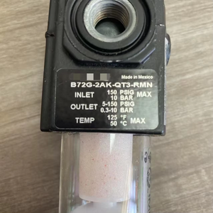 ตัวกรองลมและตัวควบคุมแรงดันลมเอ็กเซลอน รุ่น B72G-2AK-QT3-RMN สำหรับงานทั่วไป - Product Image 2