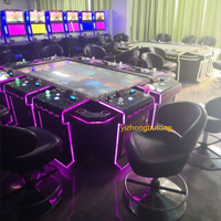 Sièges de casino ajustables modernes Chaises de machine à sous en cuir synthétique noir pour la maison Bar Hôtel Salle à manger et salon Nouveau