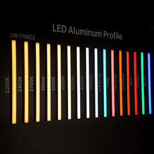 Profilé en aluminium à LED d'angle à 90 degrés Offre Spéciale en stock avec couvercle en PC Canal à LED en aluminium en forme de V - Product Image 4