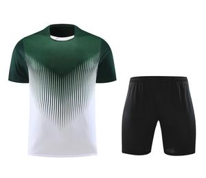 Ensemble maillot et short de l'équipe de football personnalisés vêtements de sport uniformes professionnels avec impression de logo matériau à séchage rapide - Product Image 5