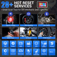 KINGBOLEN K7 Araç Arıza Tespit Cihazı Motor Analizörü ECU Kodlama Aktif Test 28 Sıfırlama İşlevi X431 CRP919E BT ile Karşılaştırılabilir