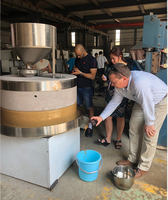 Ligne de production de sésame tahini et halva, moulin à pierre tahini, fabricant de pâte, ligne de production tahini