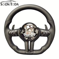 Volant de voiture sport en cuir noir en stock pour BMW 2017 330i F30 F10 F15 428i F36 F20 F22 F25 F32 M3 M5 X5 X1 M235i F22