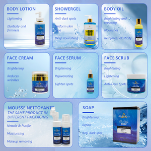 Soins de la peau coréens en marque privée, hydratant éclaircissant à la vitamine C organique, anti-taches noires, pour peaux foncées, visage unisexe, <span class=keywords><strong>Nila</strong></span> - Product Image 3