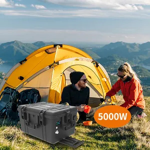 BJC centrale elettrica portatile da campeggio all'aperto Rv generatore di energia solare Mobile 3000W 5000W 220V con Set completo di pannelli