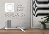 Interrupteur intelligent sans fil Zigbee WiFi, ABS certifié CE, 220V UK/EU 110V US, minuterie rotative, commande vocale Alexa, variateur de lumière LED