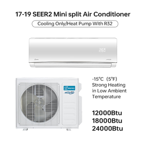 AHRI Certified 115V 208-230V R-32 17 SEER2 <b>Mini</b> Split Smart Wifi Cooling Only <b>Air</b> <b>Conditioner</b> OEM AC Factory Use Environmentally - Product Image 4