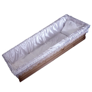 Copertura per Bara in Stile Europeo con Cuscino, Accessori per Bara, Rivestimenti Interni in Pizzo Bianco per Bara - Product Image 1