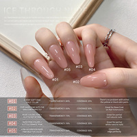 ENNISI 23 Couleurs Série Mist Creek Ice Grease Gel de Vernis à Ongles 2026 Nouvelle Couleur Nude Thé au Lait Gel à Ongles Nécessitant une Lampe UV pour Sécher
