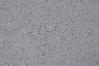 PXQZ806 Dalles de quartz gris Galaxy Quarts Comptoir Stone Island