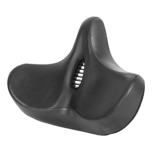 <span class=keywords><strong>Selle</strong></span> <span class=keywords><strong>de</strong></span> vélo en cuir noir et marron, confortable, design simple, respirante, ventilée, épaissie et élargie – Meilleure vente - Product Image 6