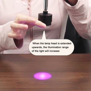 Lámpara LED UV Pinky Leem con Altura Ajustable y Manguera Flexible para Curado Rápido de Pegamento de Pestañas, Sistema de Lámpara LED para Pestañas - Product Image 3