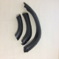 Élargisseurs d'ailes de roue ABS pour Toyota Land Cruiser LC80 Série 80, style poche