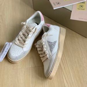 Zapatillas de Lujo de Diseñador Nuevas 2026, Marcas GGBD, Cuero Genuino, Malla, Zapatillas Blancas de Ganso, Impermeables, Transpirables, Doradas, para Caminar - Product Image 3