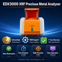 Analyseur de métaux précieux EDX3000, détecteur Si-PIN, testeur d'or, d'argent et de platine pour bijoux, refroidissement électrique, protection de sécurité, HD XRF