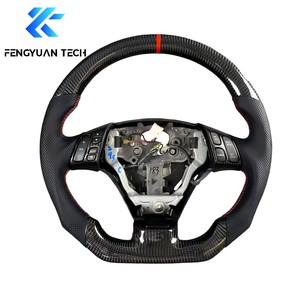 Volante Deportivo de Fibra de Carbono con Calefacción LED Forjado de Alta Gama para <span class=keywords><strong>Mazda</strong></span> Speed <span class=keywords><strong>3</strong></span> 6 CX4 CX5 CX8 CX9 <span class=keywords><strong>MX5</strong></span> CX30 CX50 CX90 <span class=keywords><strong>2019</strong></span> 2020 - Product Image 1