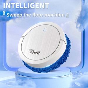 <span class=keywords><strong>Robot</strong></span> nettoyeur de sol domestique automatique intelligent avec serpillière en microfibre - Product Image 2