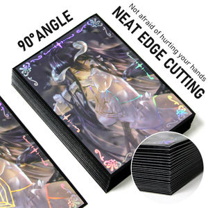 Personalizado <span class=keywords><strong>Yugioh</strong></span>/MTG holograma animación tarjeta mangas plástico juego de mesa Protector de naipes juego de mesa educativo accesorio - Product Image 6