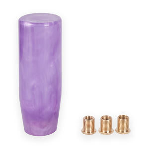 Car Gear <b>Knob</b> Resin 12cm Purple Ergonomic <b>Shift</b> Head For Manual Transmission - Product Image 1