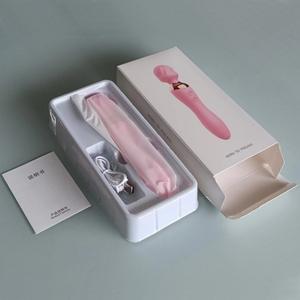 Potente estimulador femenino, Varita de doble cabeza, vibrador, punto G, masajeador de clítoris, fábrica, venta al por mayor, juguete sexual para adultos para mujeres - Product Image 5