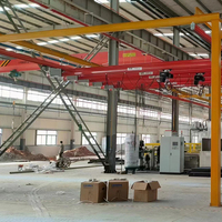 Nouvelle palan électrique à faible hauteur de levage, capacité 3 tonnes 5 tonnes, télécommande, grue mobile industrielle en acier pour la construction