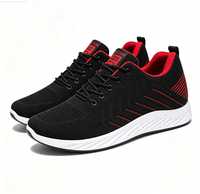 Chaussures de marche athlétiques pour hommes, nouvelle collection, respirantes, légères, rehaussantes, avec empeigne en maille, à lacets, semelle amortissante, confortables, décontractées, pour le quotidien
