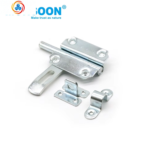 Loquet de porte coulissante en acier de 3/4/5 pouces pour cuisine, appartement, maison – Quincaillerie de sécurité pour charnières et loquets de porte - Product Image 5