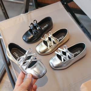 Zapatos de Primavera y Otoño para Niñas, Zapatos Brillantes para Bailar, Antideslizantes, Estilo Forrest Gump - Product Image 1