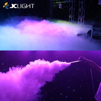 Machine à fumée à base d'eau JC Light pour scène de mariage et de fête, DMX512, télécommande, 4000W, faible émission de fumée, avec garantie d'un an